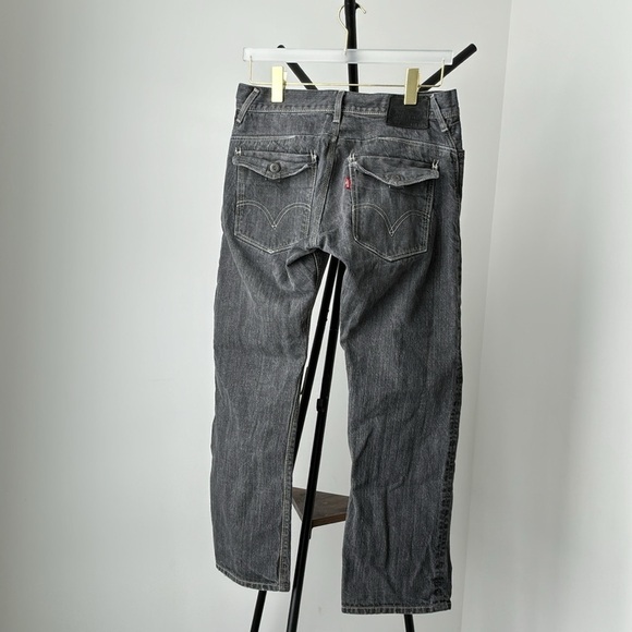 LEVI’S 514 Classic Straight Leg Snap Pocket | 30/30 or Women’s 10 | Grey - Picture 6 of 10